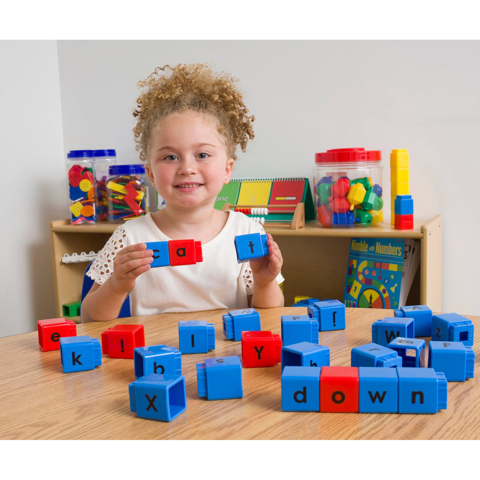 Didax Jumbo Alphabet Unifix® Cubes